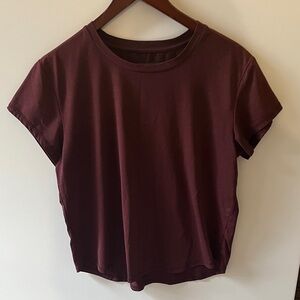 Classic Burgundy Women's Top